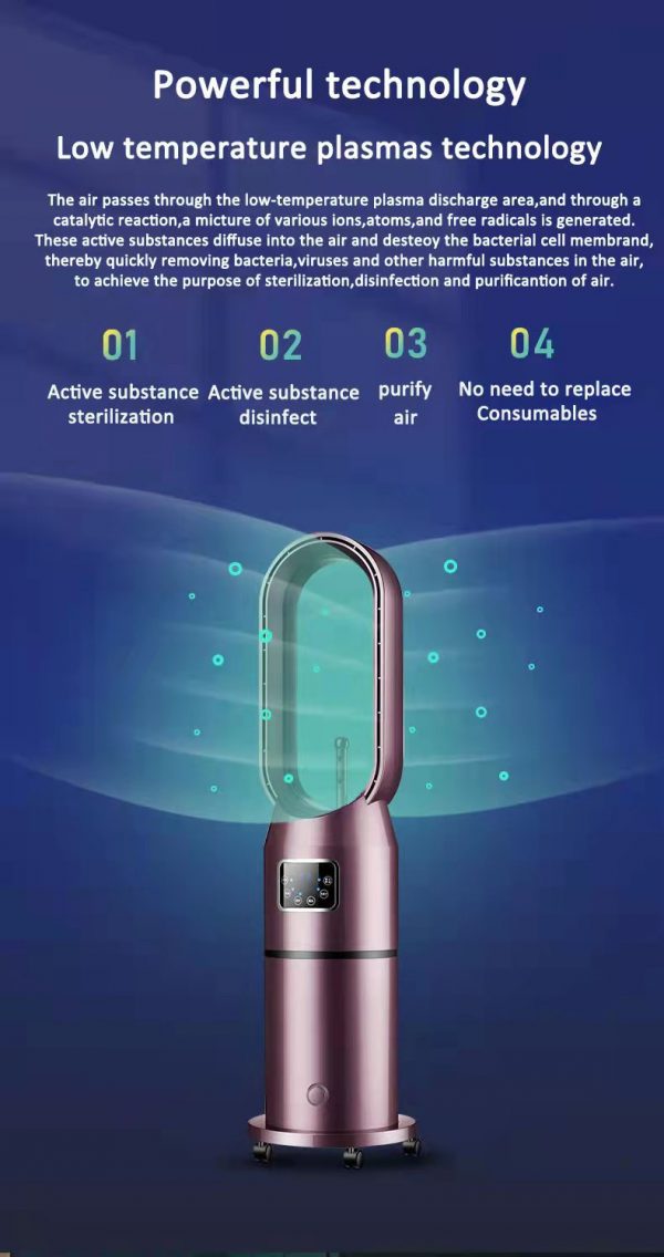 Y-900 PURE BREATHING PLASMA AIR PURIFICATION, DISINFECTION MACHINE, HUMIDIFIER, DIFFUSER