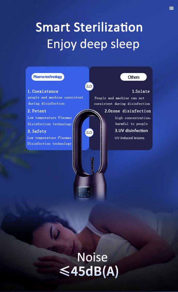 Y-900 PURE BREATHING PLASMA AIR PURIFICATION, DISINFECTION MACHINE, HUMIDIFIER, DIFFUSER - Image 9